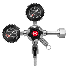 Primary Double Gauge Kegerator Beer Regulators