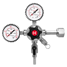 Primary Double Gauge Kegerator Beer Regulators
